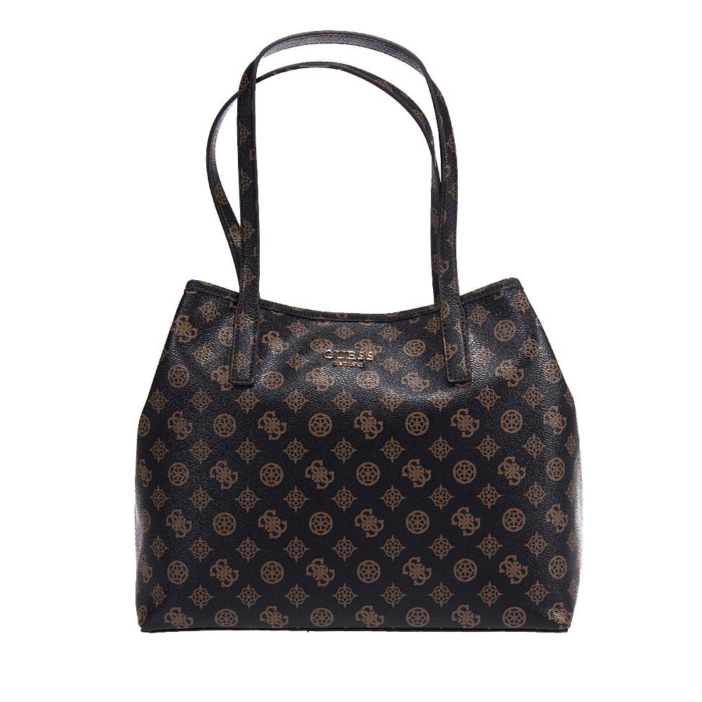 GUESS VIKKY HWPQ6995280 BROWN SHOPPER BAG