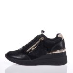 TAMARIS 23703-41 ΜΑΥΡΑ SNEAKERS ΜΕ ΠΛΑΤΦΟΡΜΑ