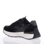 TAMARIS 23777-41 ΜΑΥΡΑ SNEAKERS ΜΕ ΠΑΓΙΕΤΕΣ
