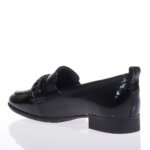 TAMARIS COMFORT 84205-41 ΜΑΥΡΑ LOAFERS ΔΕΡΜΑΤΙΝΑ