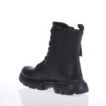 GEOX J36HVG ΜΑΥΡΑ ΜΠΟΤΑΚΙΑ BIKER