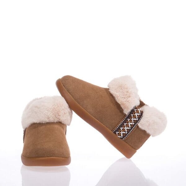 UGG DREAMEE 1143659T TAN BOOTS WITH FUR