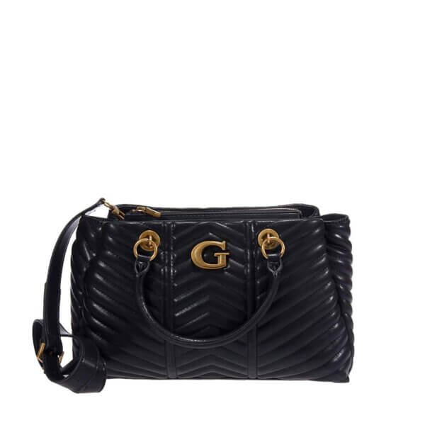 GUESS LOVIDE HWQB8976060 ΤΣΑΝΤΑ ΩΜΟΥ ΜΑΥΡΗ