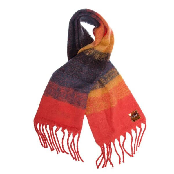 REPLAY SCARF AW9304-000-A0187L-1588 CORAL MULTI