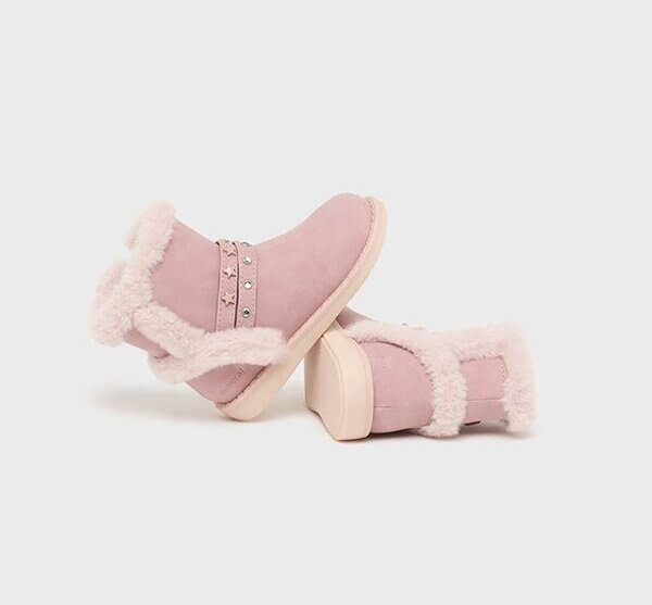 MAYORAL 42403 BOOTS WITH PINK FUR