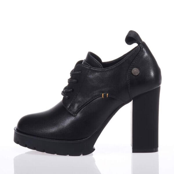 REFRESH 171479 ΜΑΥΡΑ ΔΕΤΑ ANKLE BOOTS