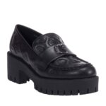 GUESS WANYN FL8WNYLEA14 ΜΑΥΡΑ LOAFERS