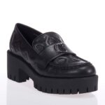 GUESS WANYN FL8WNYLEA14 ΜΑΥΡΑ LOAFERS