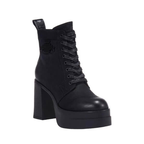 REPLAY ANGELA SHIELD RP5S0003S BLACK BOOTS
