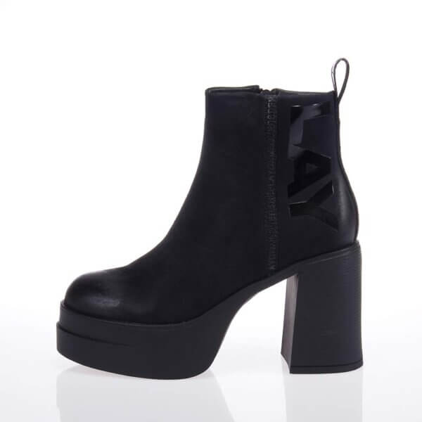 REPLAY ANGELA OILED RP5S0004S BLACK BOOTS