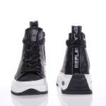 REPLAY AQUA RY RV1H0017S ΜΑΥΡΑ ΜΠΟΤΑΚΙΑ SNEAKERS