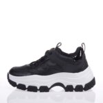 GUESS BISUN FL8BIUFAL12 ΜΑΥΡΑ SNEAKERS