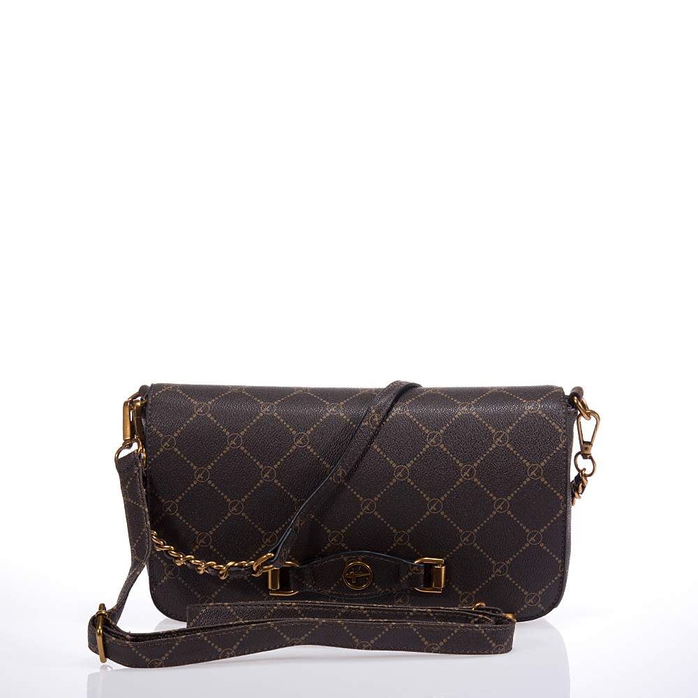 TAMARIS ANASTASIA BUCKLE 32582-200 SHOULDER BAG BROWN