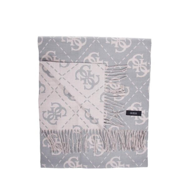 GUESS ACCESSORIES SCARF AW9967POL03 ΜΑΥΡΟ