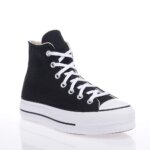 CONVERSE ALL STAR LIFT 560845C ΜΑΥΡΑ ΜΠΟΤΑΚΙΑ