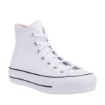 CONVERSE ALL STAR LIFT 561676C ΛΕΥΚΑ ΔΕΡΜΑΤΙΝΑ ΜΠΟΤΑΚΙΑ