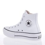 CONVERSE ALL STAR LIFT 561676C ΛΕΥΚΑ ΔΕΡΜΑΤΙΝΑ ΜΠΟΤΑΚΙΑ