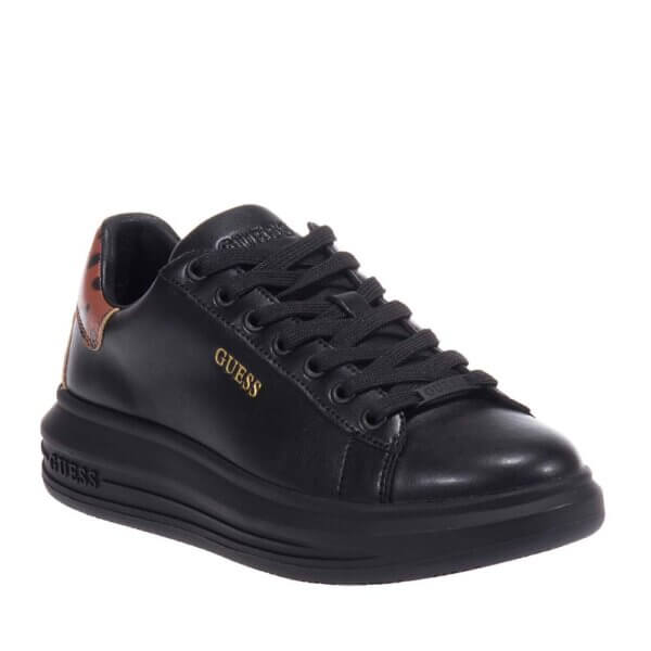 GUESS VIBO FL8VIBSMA12 BLACK SNEAKERS