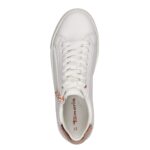 TAMARIS VEGAN ΓΥΝΑΙΚΕΙΑ SNEAKERS ΛΕΥΚΑ