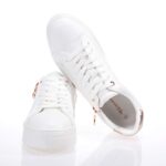 TAMARIS VEGAN ΓΥΝΑΙΚΕΙΑ SNEAKERS ΛΕΥΚΑ