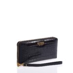 GUESS LAUREL SWCX8500460 ΠΟΡΤΟΦΟΛΙ ΜΑΥΡΟ