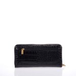GUESS LAUREL SWCX8500460 ΠΟΡΤΟΦΟΛΙ ΜΑΥΡΟ