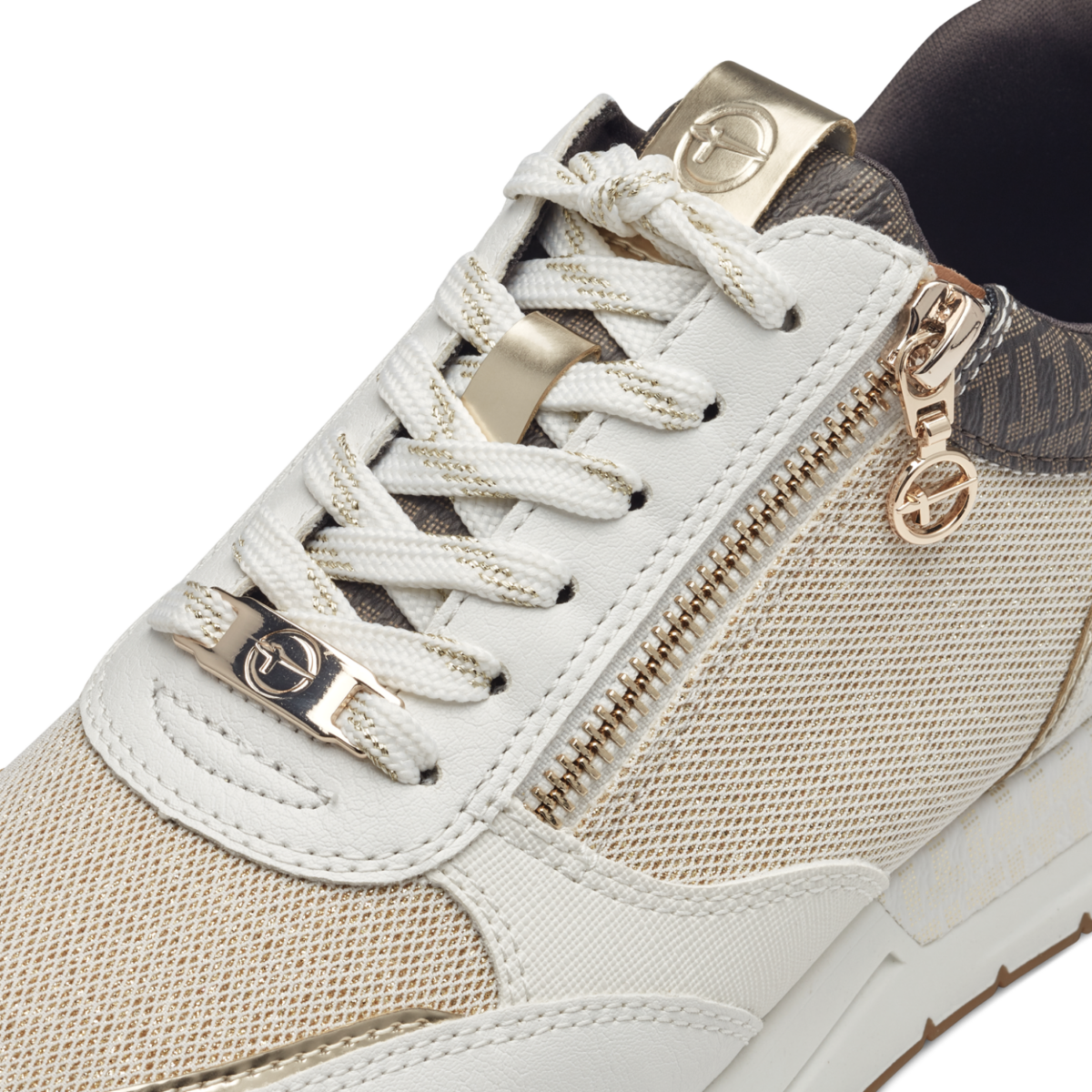 TAMARIS ΓΥΝΑΙΚΕΙΑ IVORY COMB SNEAKERS