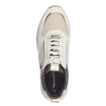 TAMARIS ΓΥΝΑΙΚΕΙΑ IVORY COMB SNEAKERS