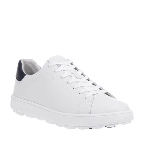 GEOX SHPERICA ECUB-1 U45GPA ΛΕΥΚΑ SNEAKERS