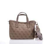GUESS LATONA MINI ΓΥΝΑΙΚΕΙΑ ΤΣΑΝΤΑ ΧΕΙΡΟΣ ΜΠΕΖ