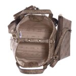 GUESS LATONA MINI ΓΥΝΑΙΚΕΙΑ ΤΣΑΝΤΑ ΧΕΙΡΟΣ ΜΠΕΖ