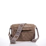 GUESS POWER PLAY MINI ΓΥΝΑΙΚΕΙΑ CROSSBODY ΜΠΕΖ