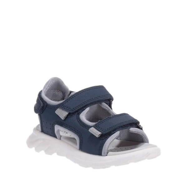 GEOX J45F1A BLUE SANDALS WITH VELCRO