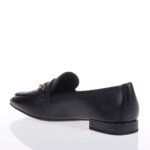 TAMARIS 24224-42 ΜΑΥΡΑ LOAFERS ΔΕΡΜΑΤΙΝΑ