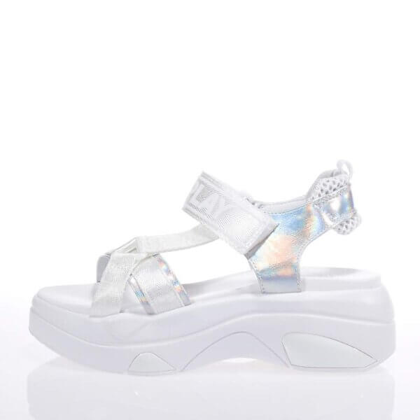 REPLAY WELLOW RS2E0006S WHITE-SILVER SNEAKERS