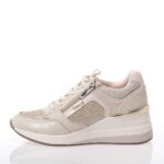 TAMARIS ΓΥΝΑΙΚΕΙΑ SNEAKERS ΜΕ ΠΛΑΤΦΟΡΜΑ ΜΠΕΖ