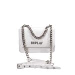 REPLAY ΓΥΝΑΙΚΕΙΑ ΤΣΑΝΤΑ CROSSBODY ΛΕΥΚΗ