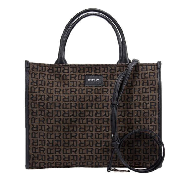 REPLAY FW3555-002-A0488-1297 HAND BAG BROWN