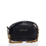 REPLAY FW3574-000-A0419B-098 CROSSBODY ΤΣΑΝΤΑ ΜΑΥΡΗ