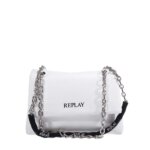 REPLAY FW3575-000-A0419B-001 CROSSBODY ΤΣΑΝΤΑ ΛΕΥΚΗ