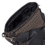 REPLAY FW3590-000-A0351-1297 CROSSBODY ΤΣΑΝΤΑ ΚΑΦΕ