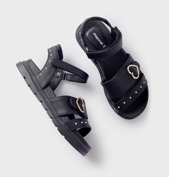 MAYORAL 43544 BLACK SANDALS WITH TRUCKS