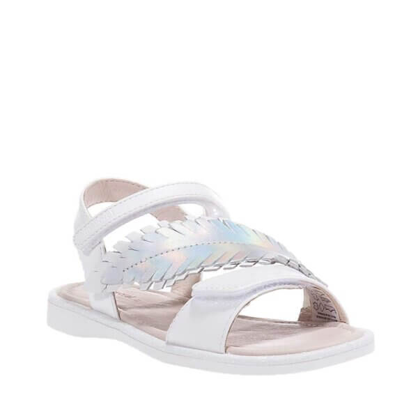 MAYORAL 45546 WHITE SANDALS WITH VELCRO