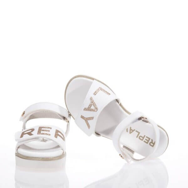 REPLAY SANDAL 4 JT240015S WHITE SANDALS