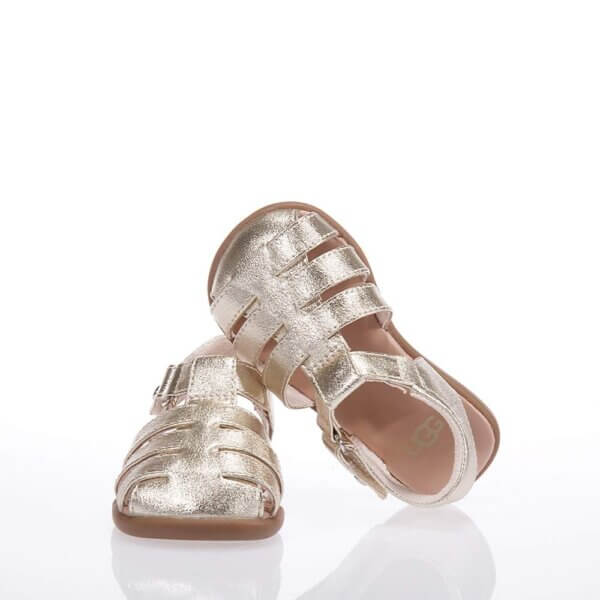 UGG KOLDING 1156270T GOLD SANDALS WITH VELCRO