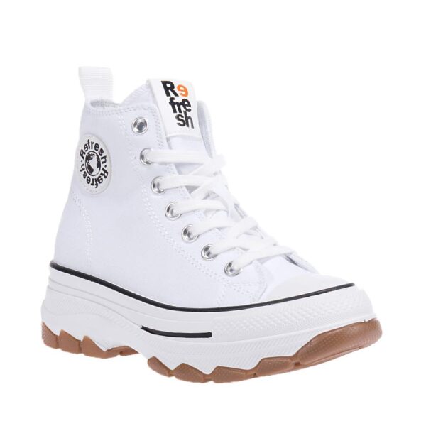 REFRESH 171919 WHITE SNEAKERS BOOTS