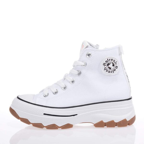 REFRESH 171919 WHITE SNEAKERS BOOTS