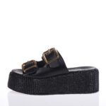 MARIELLA FABIANI 2421-05 ΛΕΥΚΑ MULES ΨΑΘΑ