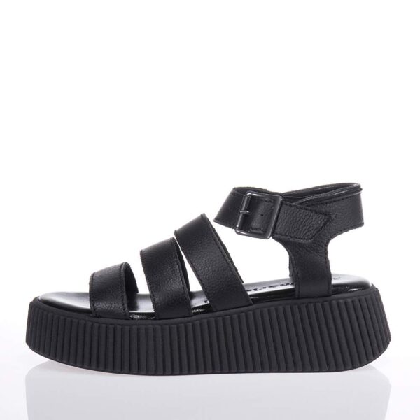 TAMARIS 28017-42 BLACK GLADIATOR SANDALS