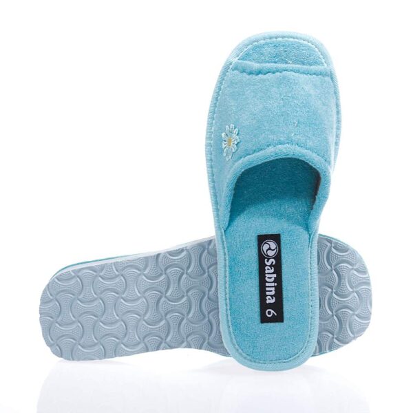 SABINA SA193 BLUE PESETE SLIPPERS